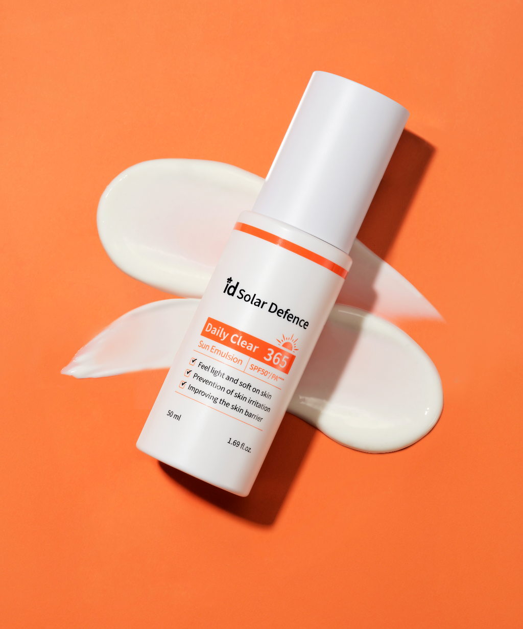 idPLACOSMETICS SOLAR DEFENCE DAILY CLEAR 365 SUN EMULSION SPF50+/ PA++++