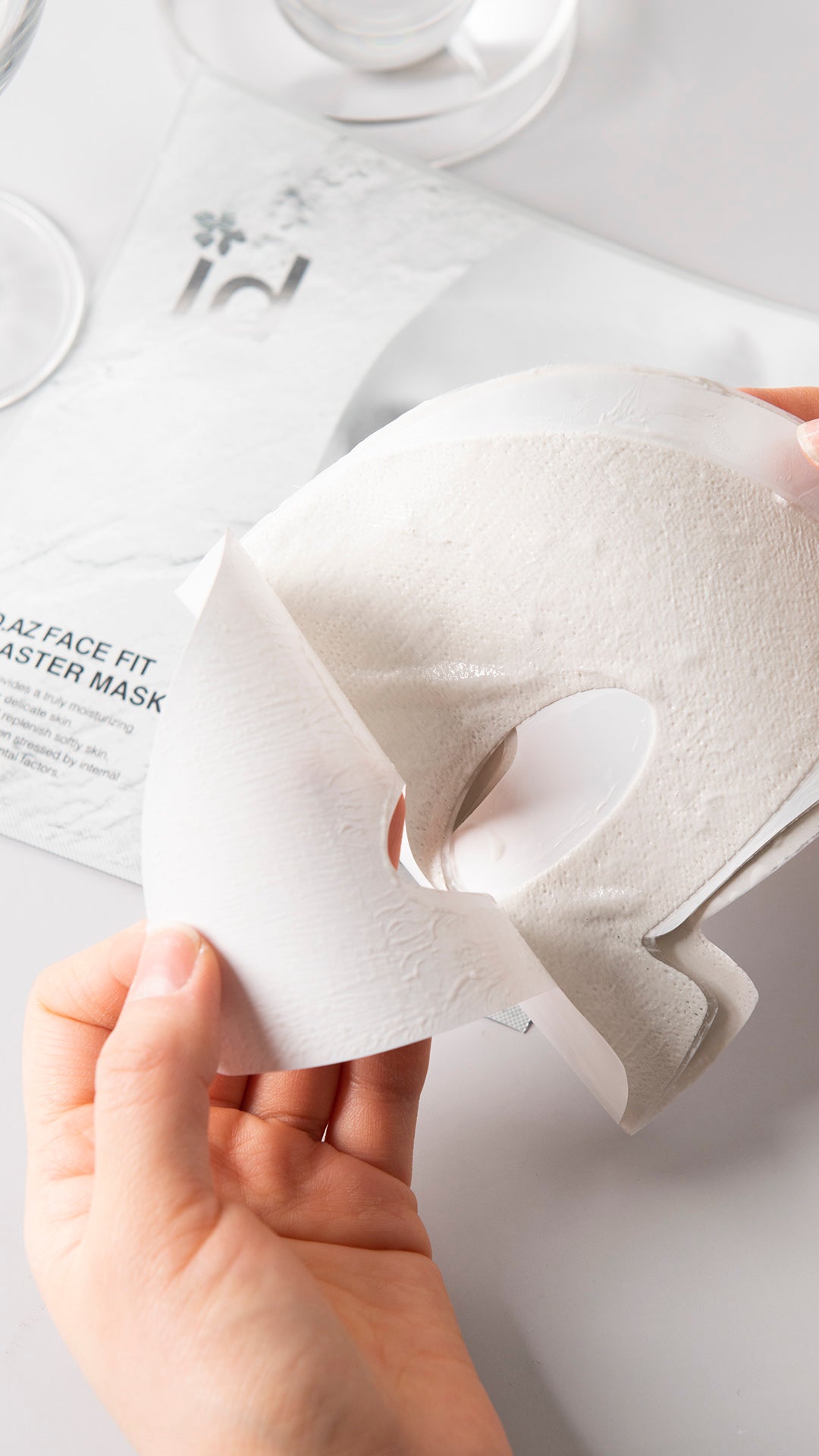 ID.AZ FACE FIT PLASTER MASK (4ea) - Dermaura