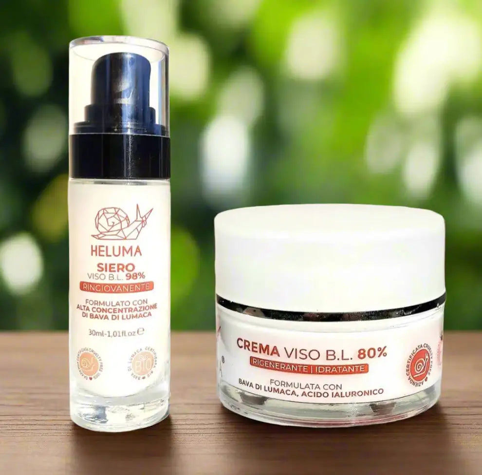 Crema Viso e Siero Viso alla Bava di Lumaca